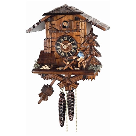 Alexander Taron Engstler Weight-driven Cuckoo Clock - Full Size 4358